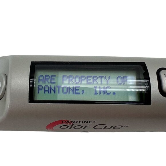 Pantone Color Cue Ezcolor Reader with Case Tested Working Clean - Picture 3 of 13